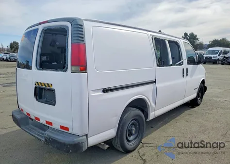1999 Chevrolet Express G2 z USA, uszkodzony, nr VIN 1GCF25W1X1142019